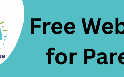 Free Webinars for Parents – Childhood Anxiety and School Avoidance with Dr Coleman Noctor